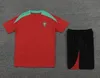 2023 2024 Portogalli percorsi per la felpa da calcio di allenamento da calcio 23 24 Portugieser Shorts Shorts Spettame per camicia da pista sopravvivenza