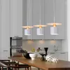 펜던트 램프 북유럽 크리에이티브 LED 알루미늄 비스킷 샹들리에 포스트 모던 바 침실 식당 장식 라이트 코스모스 조명