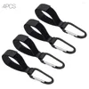 Barnvagnsdelar Buggy Clips Hooks Presschair Pram Rem Hook and Loop Carabiner Bag Buggies Walker 2st