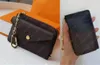 M69431 High quality Card Holder Women Genuine RECTO VERSO Wallet Mini Zippy Organizer Wallet Coin Purse Bag Belt Charm Key Pouch Pochette Accessoires