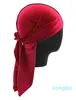 Schals Unisex Männer Frauen Durag Do Doo Du Rag Samt Atmungsaktive Bandana Hut Schal Long Tail Headwrap