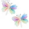 2 pièces mignon perle papillon pinces à cheveux pour filles doux enfants épingles à cheveux Barrette été chapeaux cheveux accessoires cheveux ornement ClipL231214