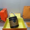 Borse con cerniera in pelle da donna alla moda Astucci per cilindri kit da toilette tote borsa a tracolla a tracolla Marrone Borsa a tracolla da donna Borsa a tracolla designer di lusso Scatola gratuita