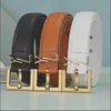 Belts Belt for Women Genuine Leather 3cm Width High Quality Men Designer s Buckle Cnosme Womens Waistband Cintura Ceintures 6 Colorzr7t