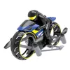 ElectricRC Auto 24GHz RC Moto 2 In 1 Land Air Flying Motos Drone Giocattoli con rotazione di 360 gradi Drift elettrico per bambini 230419