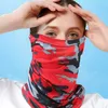 Radfahren Caps Masken Sommer Outdoor Eis Seide Sonnenschutz Schal Motorrad Hals Ärmel Sport Magic Bandana Reitmaske Outdoor Sonnenschutz Bib Schal 231120