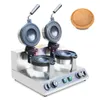 Strumenti per pasticceria da forno Doppia testa commerciale rotante Ufo Burger Hine Gelato Hamburg Maker Gelato Panini Press Waffle Drop Delivery Hom Dhiad