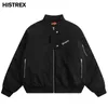 جاكيتات الرجال Histrex MA1 Parkas Men Winter Winter Techwear Jacket Warm Pilot Coat Tactics Ware Wear Parka Patded Overdoled Outterwear 231118