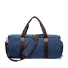 Nowa torba podróżna na zewnątrz przenośny płócienne plecak Messenger Trend mody z buty w magazynie wypoczynkowym torba na ramię 230420