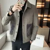 Men's Jackets Men Woolen Coat Mens Coat Autumn and Winter Style Wool Overcoat Men's Mid-length Business Casual Men WEAR Coats S-2XL 231118