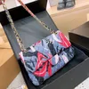 Designer Luxury Crossbody Bag Fashion Handbag Women Designer Shoulder Bag Diamond Quilted Bag Cowhide Classic Metal Chain Bag Hobo Bag Wallet Designer Handväska