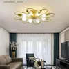 Ceiling Lights Nordic Ceiling Light LED Living Room Bedroom Light Modern and Minimalist Room Internet Red and Creative Lighting Fixtures Q231120