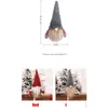 Decorazioni natalizie Natale fatto a mano Gnomo svedese scandinavo Tomte Santa Nisse Nordic Peluche Elfo Giocattolo Tavolo Ornamento Albero di Natale De Dh8Sa