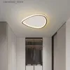 Luzes de teto corredor luzes de teto criativo varanda varanda sala estar lâmpada simples moderno nordic strip luz luxo vestiário lâmpada led q231120