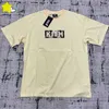 T-shirt da uomo 2023SS Casual Ki Floral Classic Box T Shirt Uomo Donna Streetwear Moda di alta qualità KI Tee Top Inside Tag