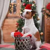 Dog Apparel Pet Cat Christmas Hat Puppy Accessories For Small Dogs Costume Hats Costumes Supplies Xmas Gift