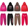 spider hoodie pink purple Young Thug sp5der tracksuit 555555 men women web jacket Sweatshirt Spider 555 High quality OBDO