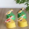 Toothpick Holders Cute Bird Peck Automatic Toothpick Holder Press-type Toothpick Dispenser Container Plastic Home Decoration Toothpick Storage Box 230419