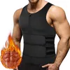 Tracksuits voor heren mannen taille trainer tanktops Shapewear Slimming body shaper compression shirt ondergoed voor gewichtsverlies workout sauna zweetvest 230419