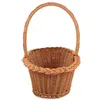 Geschenkverpackungskorb Körbe Blume Geflochtene Aufbewahrung Rattan Ei Osterpicknick Süßigkeiten Weide Spielzeug Weide Brot Arrangement Mädchen Mädchen Halter