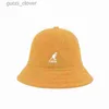 캥거루 kangol 어부 모자 모자 모자 선 스크린 자수 수건 재료 3 크기 13 색 일본인 슈퍼 불 모자