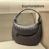 Umhängetasche Gemellis BottegaaVeneta Woven Echtleder Umhängetasche Tasche Baobao 2023 Baobao Dumpling Bun Bun Handtasche Premium Feel Women'sQNTB wq