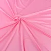 Fabric 1 yard Shiny Milliskin 4 Way Stretch Lycra Polyester Spandex Fabric Knit for Dancer Swimwear Diy 58" wide many colors 230419