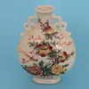 Vases Chinese Old Porcelain Famille Rose Double Ear Vase