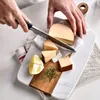 1PC、大理石と木製の切断板、大理石チーズボード、石の切断板、キッチン用の装飾的なシャルキュートボード、フルーツ野菜肉の刻み板