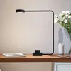 Lampes de table industrielle Dimmable lampe de bureau bouton contrôle chevet table de chevet lecture tête Flexible pour chambre salon