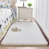 Carpet Reese Nordic Fluffy Carpet Bedroom Living Room Large Size Plush Anti-slip Soft Door Mat White Pink Red Children's Pro Area Rugs 231120