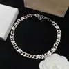 Fashion 18K Gold Plated Necklace Women Designer Necklaces Choker Pendant Pearl Wedding Jewelry Accessories