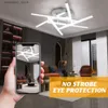 Światła sufitowe LED Light Lighting Wewnętrzne oświetlenie Kreatywne ściemniabowane lampy 85-265V Nowoczesne minimalistyczne sypialnia jadalnia sufit żyrandol Q231120