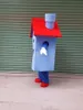 Halloween Lovely House Cartoon Doll Mascot Costume dla dorosłych kreskówki strój postaci atrakcyjny garnitur urodziny