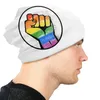 Berets LGBT Resistência Punho Skullies Beanies Chapéus Hip Hop Outono Inverno Ao Ar Livre Unisex Bandeira Cap Adulto Cabeça Envoltório Bonnet Tricô