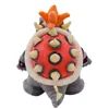 Plush 10 "Gray King Bowser Koopa Doll knuffel Dieren Figuur Soft Anime Collection Toy Dark Limited Edition