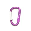 1 PC Aluminium Sploy D شكل مشبك Carabiner سلسلة مفاتيح على قيد الحياة تسلق Carabine Clip Camping Equipman