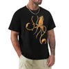 Men's Tank Tops Steampunk Pirate Squid T-Shirt Sports Fan T-shirts Oversized T Shirt Short Cute Clothes Mens Graphic