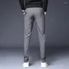 Pantalones de hombre Ropa de marca clásica Hombres de secado rápido Casual Jogging Outdoor Slim Cargo Skinny Leg Monos originales Pantalones negros para hombres