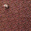 Clothing Fabric Royal Brown All-over Blooming Flowers Printed Cotton Poplin Home Textiles Floral For Sewing Quilting