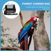 Carrier de perros Parrot Out Bag Pet Bird Pouch de viaje saliente Jaula de viajes Aves al aire libre que llevan juguetes pequeños