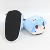 Kappy kreskówki para domu wiek ewangeliczny Plush Rei Ayanami Animation Autumn Winter Cotton Slipper 231118