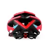 Fietsen helmen MTB helm fiets rood LED -licht en zonnevizier mannen vrouwen lichtgewicht road mountain bike fietsen helm sport fietsuitrusting p230419