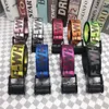 Belts Fashionable Men's Women's Canvas Letters Youth Students Street Hip-hop Trend Lengthened Couple Models Gift2vu6