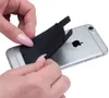 Ультра-подлим самостоятельный клейкий силиконовый корпусы кредитных карт кошельки, установленные красочными для iPhone 13 12 Mini 11 Pro XS Max 8 7 Plus Sumsung S22 S21 S20 S30 Ultra Plus Mounts