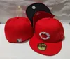 Nieuwste Fitted hats All Team Logo Designer Snapbacks hoed Hip Hop Verstelbare baskball Caps Buitensporten Platte borduursels Gesloten Mutsen flex Visserspet met logo