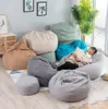 Bean Bag Sofa Cover No Living Room Bedroom Sofa Bed Lazy Casual Tatami Beanbag Chair Couch Cover15457540