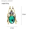 Pins Brooches CIN XIANG 3 Colors Available Crystal Large Beetle Brooches for Women Fashion Vintage Bug Pin Insect Jewelry Good GiftL231120