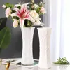 Vasi Stile nordico Moda semplice Vasi da fiori in vetro trasparente Soggiorno idroponico Fiori d'acqua per la casa Decorazione della tavola