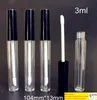 Hurtowa 3 ml plastikowa lip błyszczona rura mała szminka z szczelną wewnętrzną próbką kosmetyczną pojemnik DIY SL25